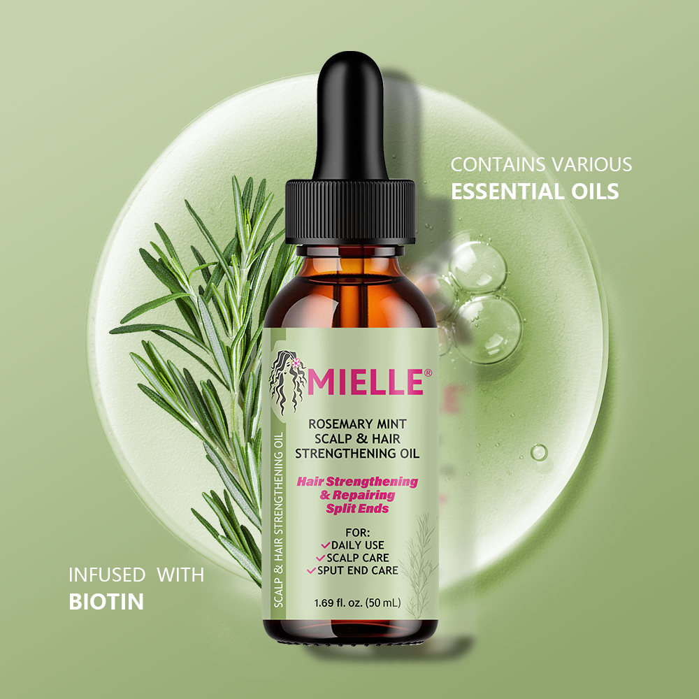 Mielle rosemary mint scalp & hair strengthening oil